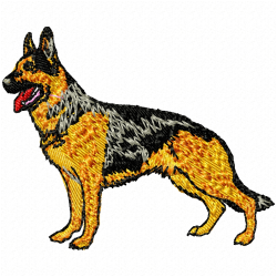 Dogs Embroidery Design 6 Dogs Embroidery Design 6